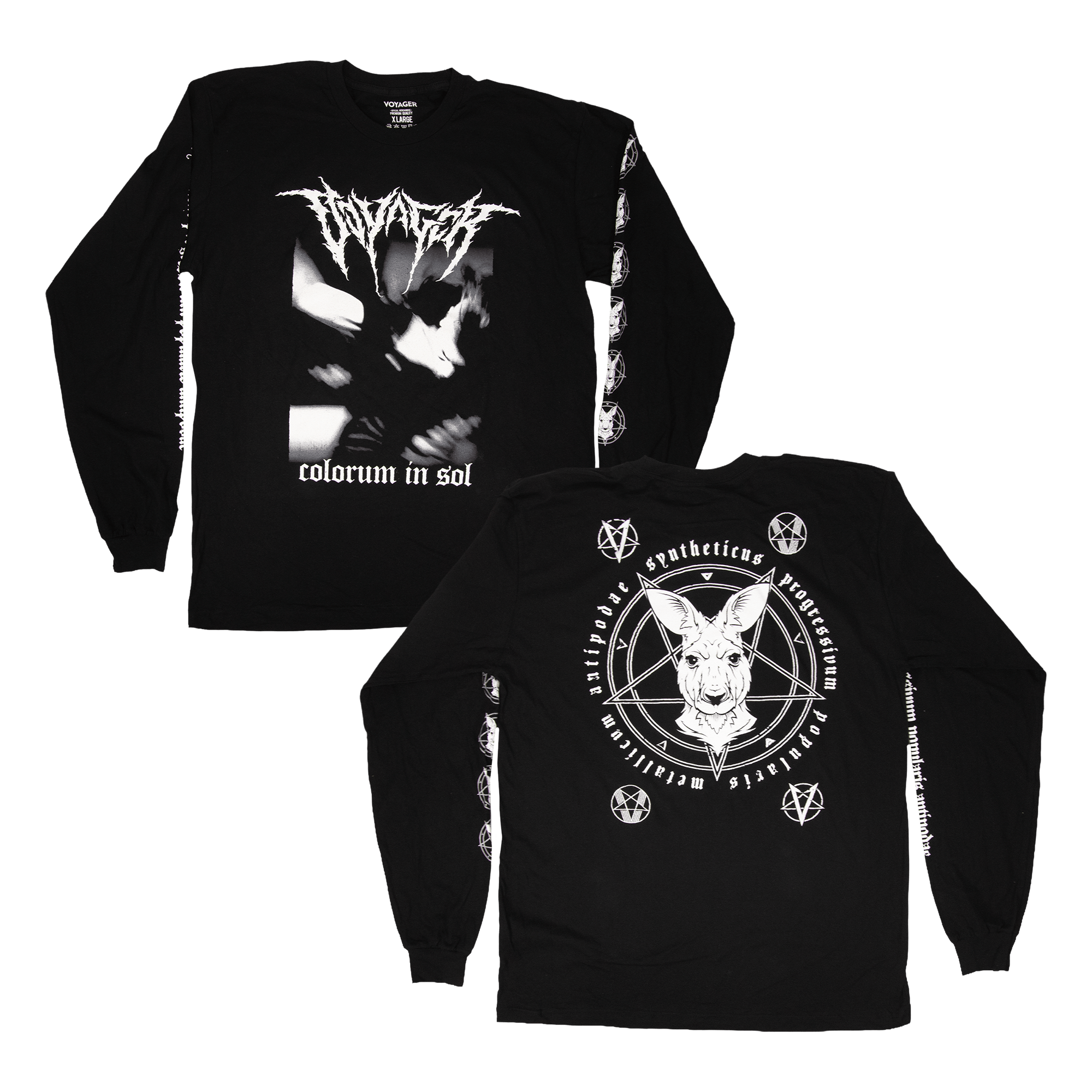 Black Metal Longsleeve - Black