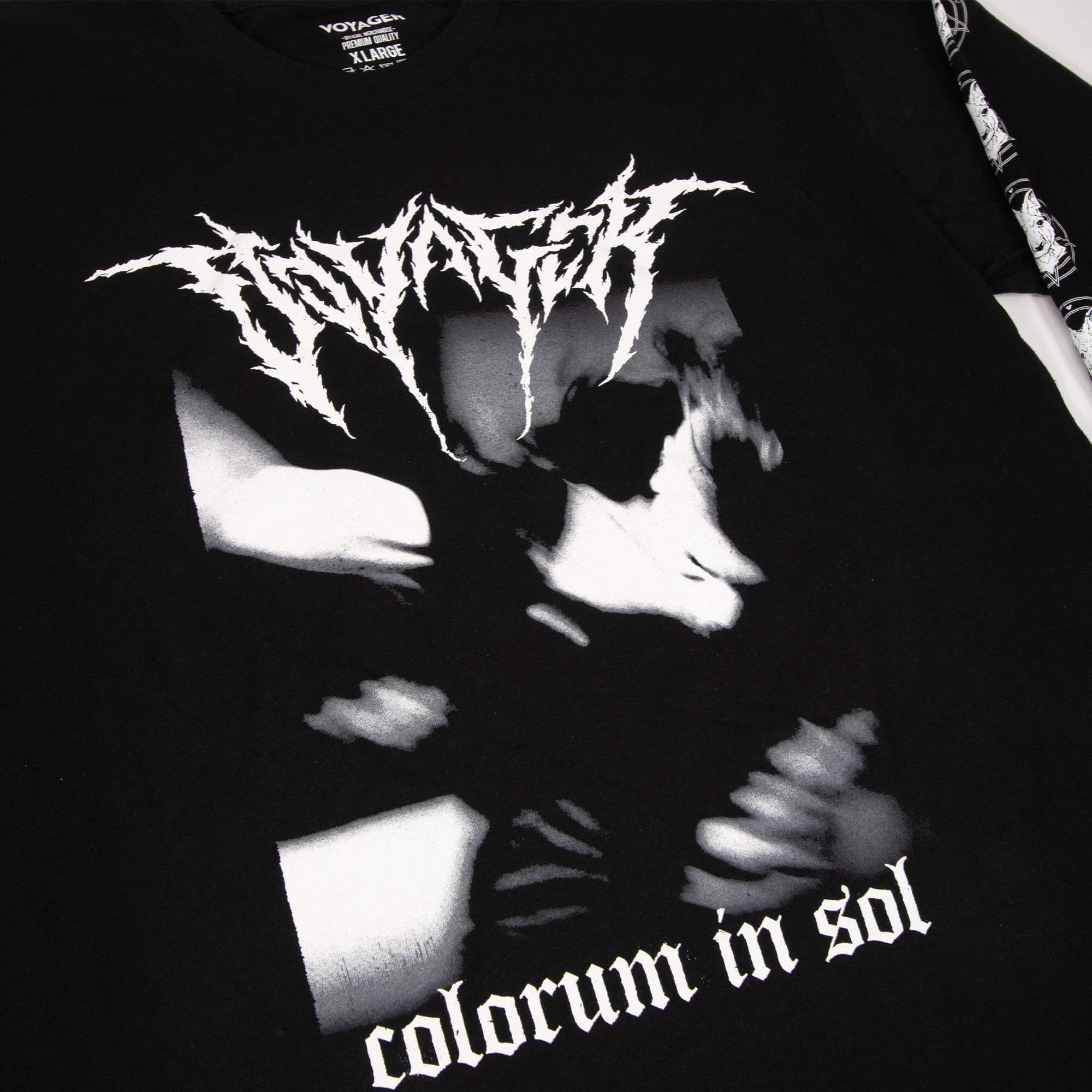 Black Metal Longsleeve - Black