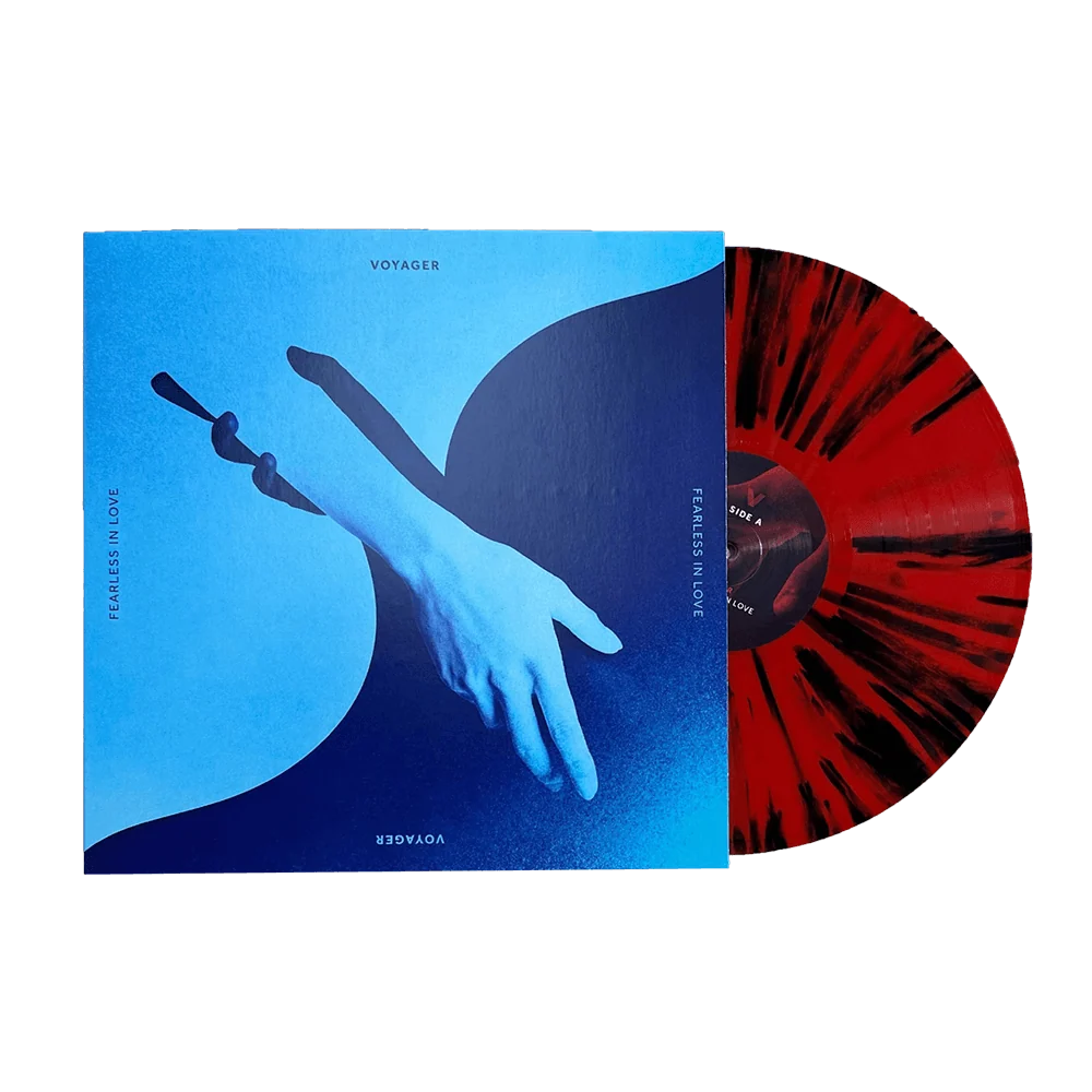 Fearless In Love 12" Vinyl - Red with Black Splatter