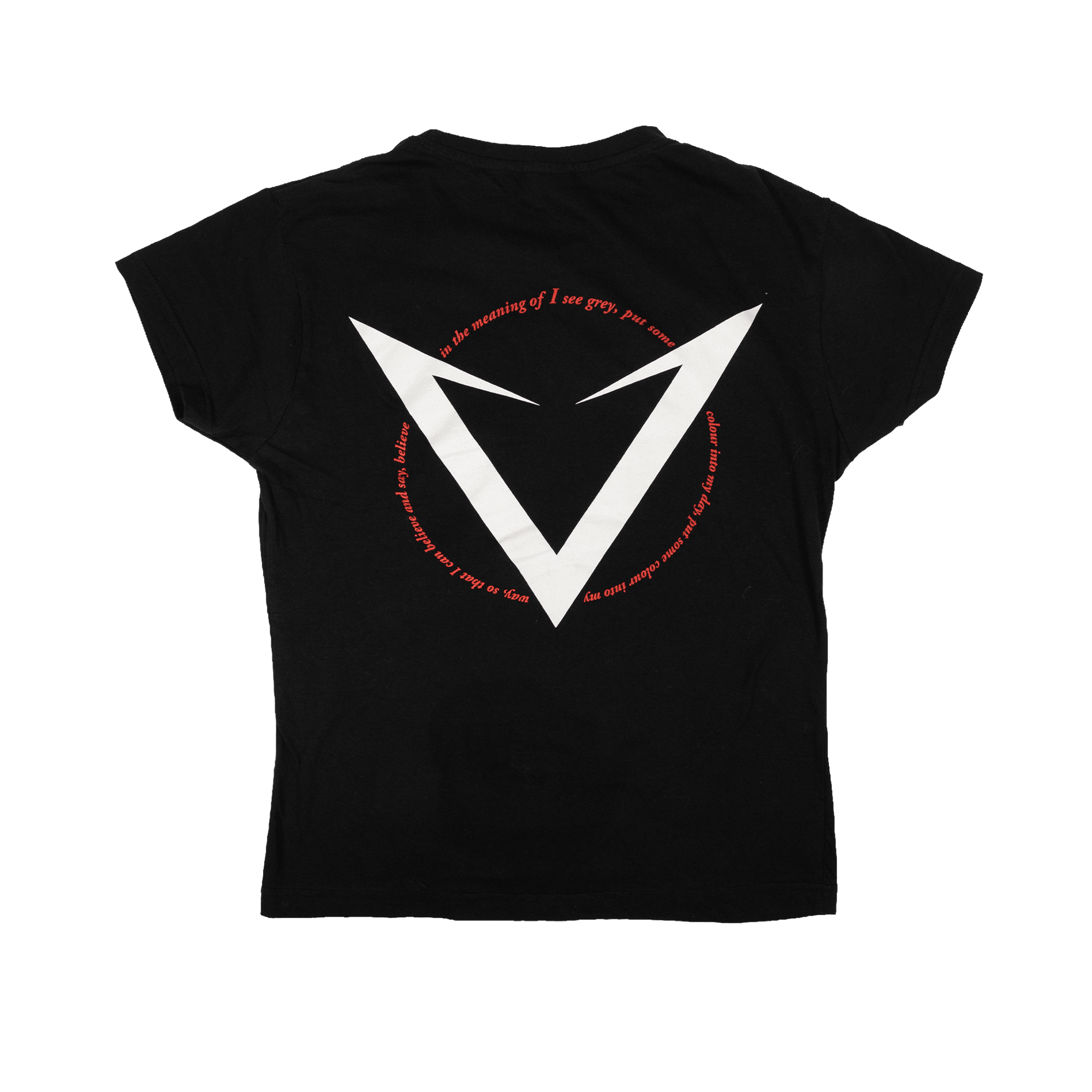Meaning Of I Ladies Tee - Black