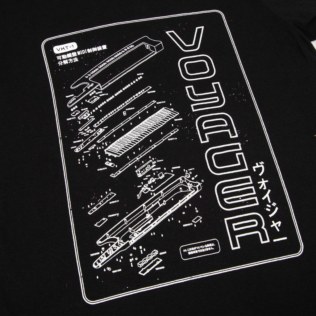 Keytar Dismantled Tee - Black