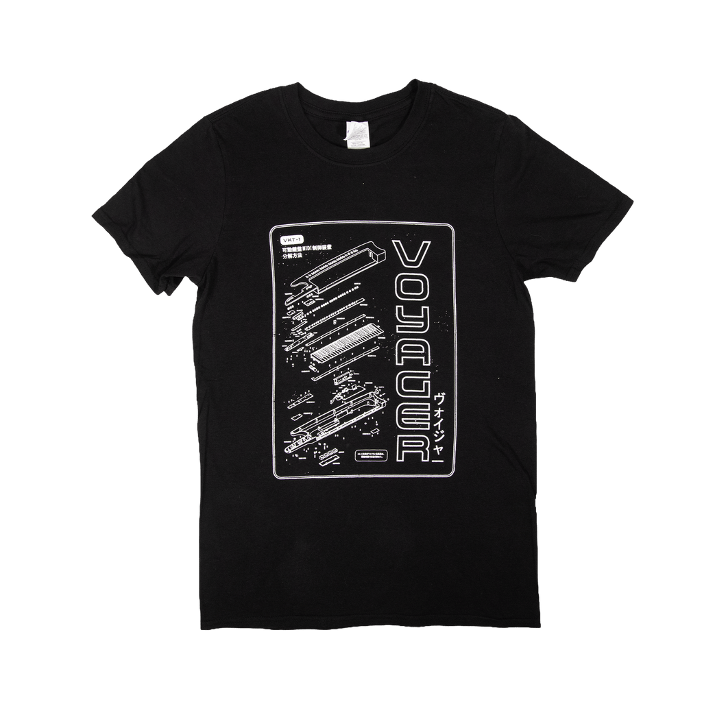 Keytar Dismantled Tee - Black