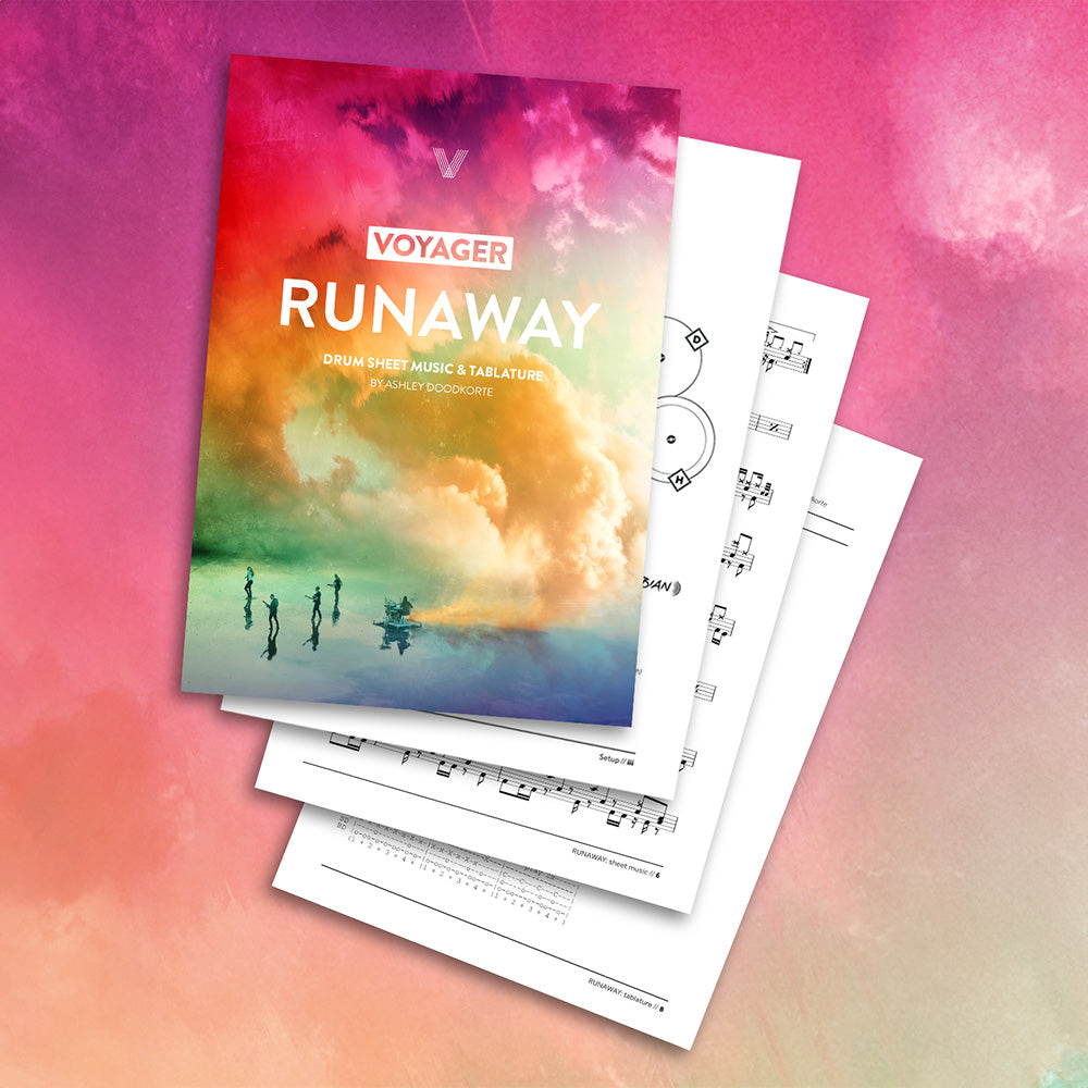 Runaway Drum Tab