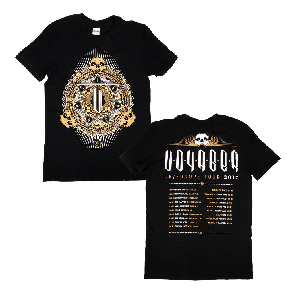 UK/EU 2017 Tour Tee - Black